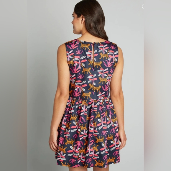 MODCLOTH Bold Notion Jungle Cat Mini Dress - Picture 10 of 10